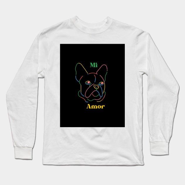 Mi Amor Long Sleeve T-Shirt by AJDesignsstuff